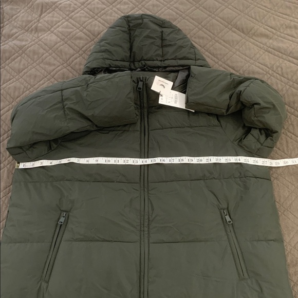 Zara NWT Black Water & Wind Protection Longline Hooded Anorak - Picture 17 of 17